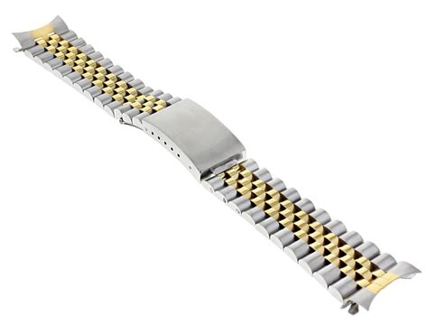 silver rolex watch band|rolex gold band replacement.